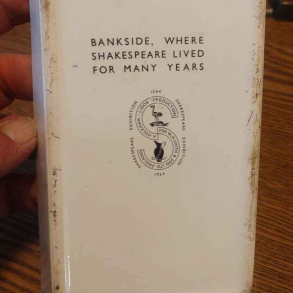 Vintage Holcam Pottery Trinket Dish Thamesis - Bankside Where Shakespear Lived. - Picture 7 of 7